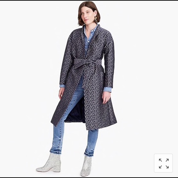 j crew wrap coat